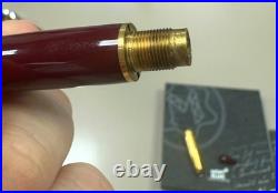 Montblanc Meisterstück Solitaire Doué 1462 Bordeaux Vermeil Fountain Pen M