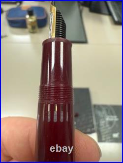 Montblanc Meisterstück Solitaire Doué 1462 Bordeaux Vermeil Fountain Pen M