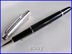 Montblanc Meisterstuck Solitaire Doue 163 Rollerball Pen Sterling Silver Barley