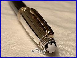 Montblanc Meisterstuck Solitaire Doue Sterling Silver 925 Ballpoint #BN1532890
