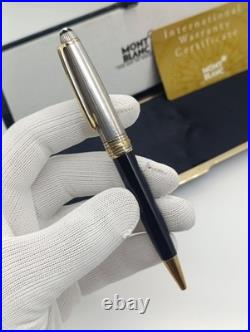Montblanc Meisterstuck Solitaire Doue Sterling Silver 925 Ballpoint Pen