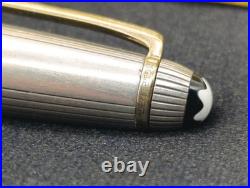 Montblanc Meisterstuck Solitaire Doue Sterling Silver 925 Ballpoint Pen