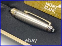 Montblanc Meisterstuck Solitaire Doue Sterling Silver 925 Ballpoint Pen