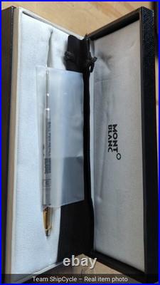Montblanc Meisterstuck Solitaire Doue Sterling Silver 925 Ballpoint Pen G2U