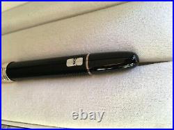 Montblanc Meisterstuck Solitaire Doue Sterling Silver Fountain Pen Barley F 144