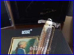 Montblanc Meisterstuck Solitaire MOZART Sterling Silver Mini ballpoint pen