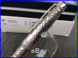 Montblanc Meisterstuck Solitaire Martele Sterling Silver Mid-Size Ballpoint