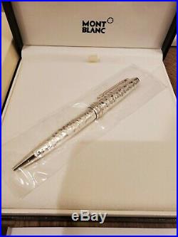 Montblanc Meisterstück Solitaire Martelé Sterling Silver Midsize Ballpoint Pen