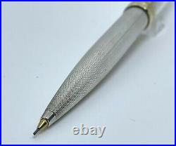 Montblanc Meisterstuck Solitaire No. 165 Sterling Silver Barley Pencil