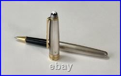 Montblanc Meisterstuck Solitaire Sterling Classique #163 Barleycorn Rollerball