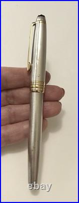 Montblanc Meisterstuck Solitaire Sterling Classique #163 Barleycorn Rollerball