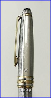 Montblanc Meisterstuck Solitaire Sterling Classique #163 Barleycorn Rollerball