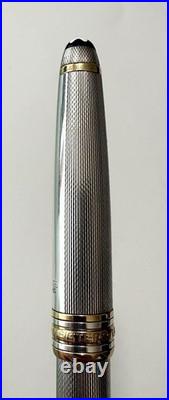 Montblanc Meisterstuck Solitaire Sterling Classique #163 Barleycorn Rollerball