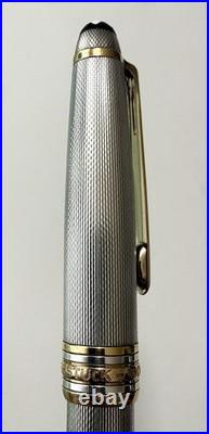 Montblanc Meisterstuck Solitaire Sterling Classique #163 Barleycorn Rollerball