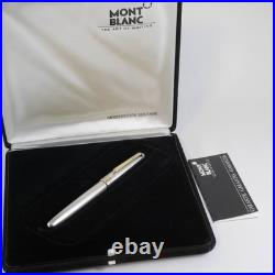 Montblanc Meisterstuck Solitaire Sterling Silver 925 Barley 144 Fountain Pen M