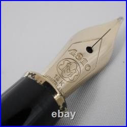 Montblanc Meisterstuck Solitaire Sterling Silver 925 Barley 144 Fountain Pen M