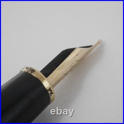 Montblanc Meisterstuck Solitaire Sterling Silver 925 Barley 144 Fountain Pen M