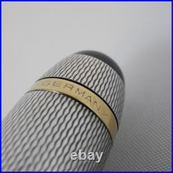 Montblanc Meisterstuck Solitaire Sterling Silver 925 Barley 144 Fountain Pen M