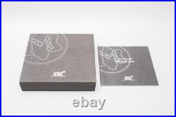 Montblanc Meisterstuck Solitaire Sterling Silver 925 Rollerball Pen 1638