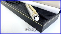 Montblanc Meisterstuck Solitaire Sterling Silver Barley Finish Ballpoint Pen