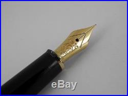 Montblanc Meisterstuck Solitaire Sterling Silver Barley Fountain Pen EF (used)
