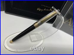 Montblanc Meisterstuck Solitaire Sterling Silver Doué Mozart Ballpoint Pen READ