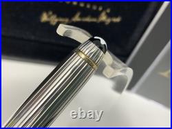 Montblanc Meisterstuck Solitaire Sterling Silver Doué Mozart Ballpoint Pen READ