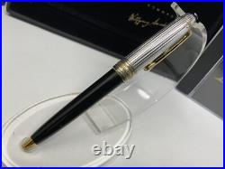 Montblanc Meisterstuck Solitaire Sterling Silver Doué Mozart Ballpoint Pen READ