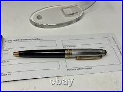 Montblanc Meisterstuck Solitaire Sterling Silver Doué Mozart Ballpoint Pen READ