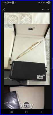 Montblanc Meisterstück Solitaire Sterling Silver Fountain Pen 18K M Nib 4810
