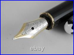 Montblanc Meisterstuck Solitaire Sterling Silver Fountain Pen F TIFFANY & CO
