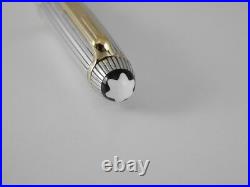 Montblanc Meisterstuck Solitaire Sterling Silver Pinstripe Ballpoint Pen (used)