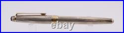 Montblanc Meisterstuck Solitaire Sterling Silver Pinstripe Rollerball (Germany)