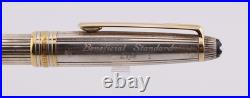 Montblanc Meisterstuck Solitaire Sterling Silver Pinstripe Rollerball (Germany)