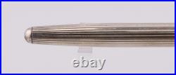 Montblanc Meisterstuck Solitaire Sterling Silver Pinstripe Rollerball (Germany)