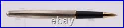 Montblanc Meisterstuck Solitaire Sterling Silver Pinstripe Rollerball (Germany)