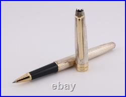 Montblanc Meisterstuck Solitaire Sterling Silver Pinstripe Rollerball (Germany)