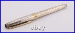 Montblanc Meisterstuck Solitaire Sterling Silver Pinstripe Rollerball (Germany)
