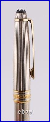 Montblanc Meisterstuck Solitaire Sterling Silver Pinstripe Rollerball (Germany)