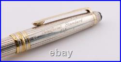 Montblanc Meisterstuck Solitaire Sterling Silver Pinstripe Rollerball (Germany)