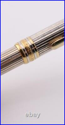 Montblanc Meisterstuck Solitaire Sterling Silver Pinstripe Rollerball (Germany)