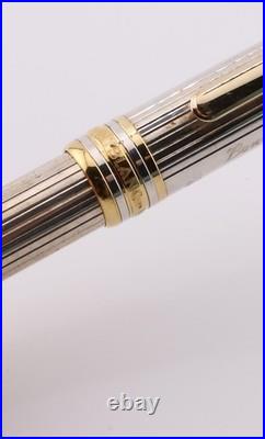 Montblanc Meisterstuck Solitaire Sterling Silver Pinstripe Rollerball (Germany)