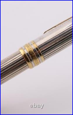 Montblanc Meisterstuck Solitaire Sterling Silver Pinstripe Rollerball (Germany)