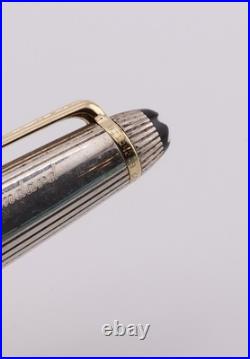 Montblanc Meisterstuck Solitaire Sterling Silver Pinstripe Rollerball (Germany)