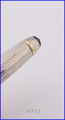 Montblanc Meisterstuck Solitaire Sterling Silver Pinstripe Rollerball (Germany)