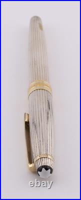 Montblanc Meisterstuck Solitaire Sterling Silver Pinstripe Rollerball (Germany)