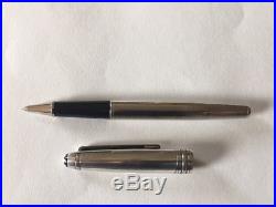 Montblanc Meisterstuck Solitaire Sterling Silver Rollerball Pen