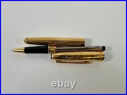 Montblanc Meisterstück Solitaire Vermeil (Sterling Silver) Rollerball Pen