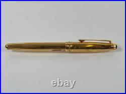 Montblanc Meisterstück Solitaire Vermeil (Sterling Silver) Rollerball Pen