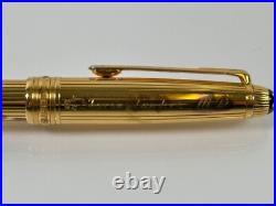 Montblanc Meisterstück Solitaire Vermeil (Sterling Silver) Rollerball Pen